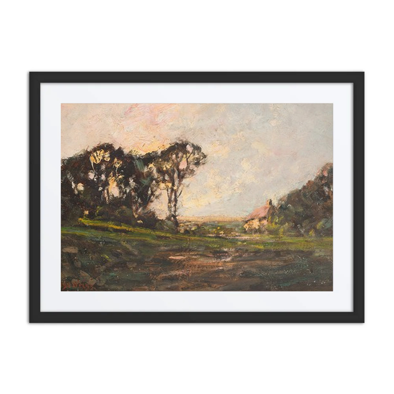 Landscape in Evening Atmosphere