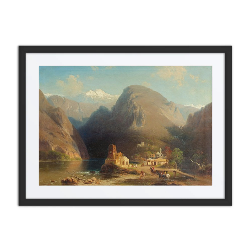 Landscape in the Caucasus