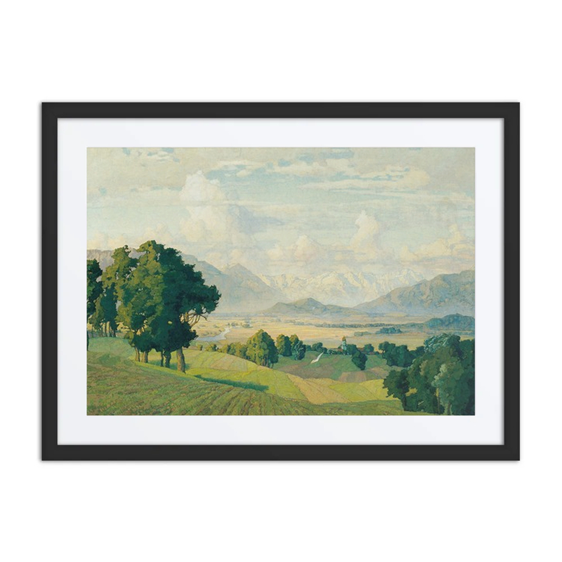 Landscape in Upper Bavaria