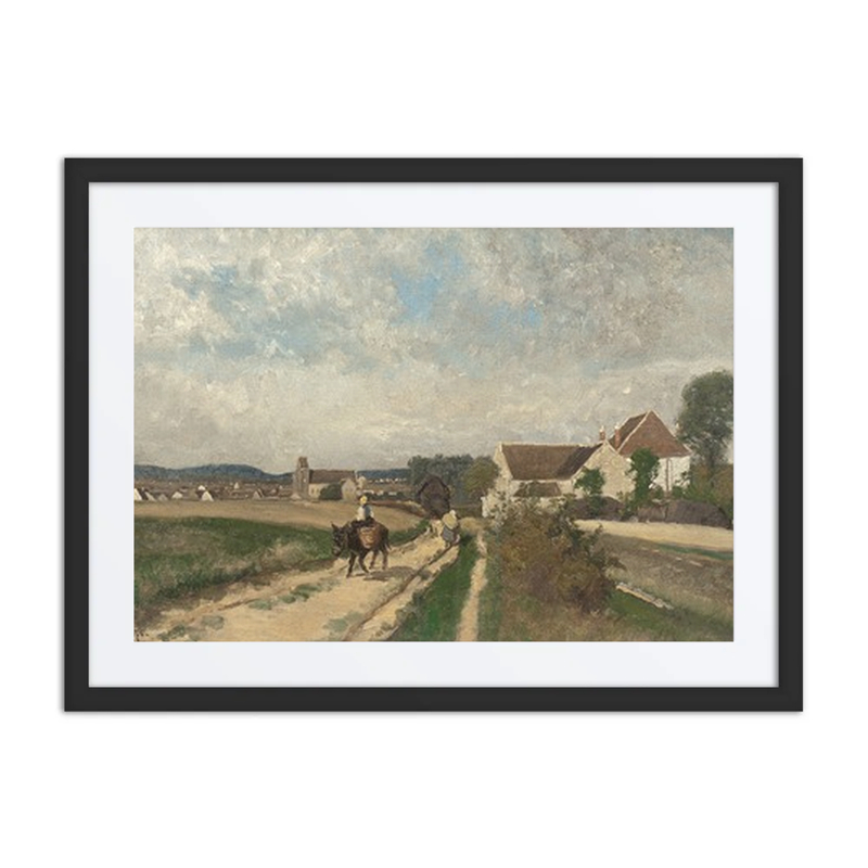 Landscape Near Grez-Sur-Loing