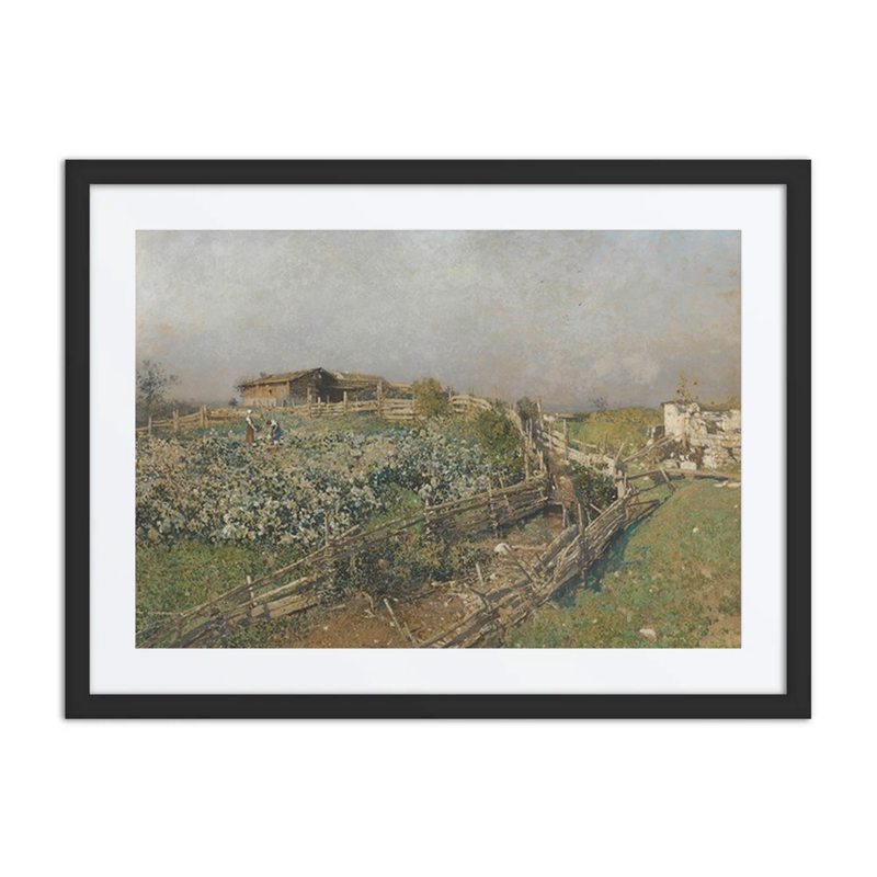 Landscape Near Plankensteig in Upper Austria