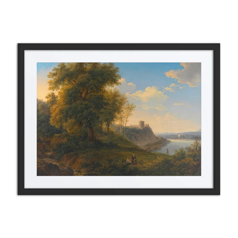 Landscape on the Danube