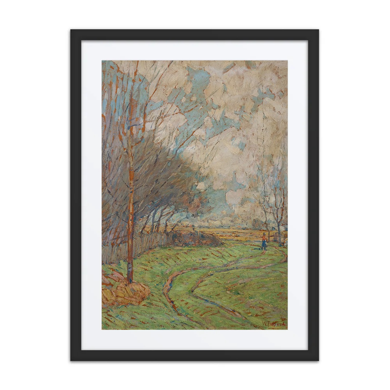 Landscape: Path to the Fields