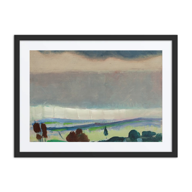 Landscape, Stormy Sky