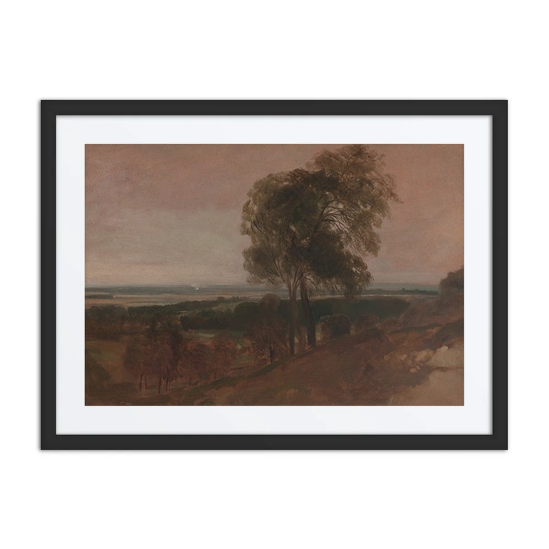 Landscape Study at Sunset