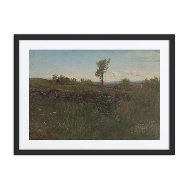Landscape Study from the Environs of Carlsruhe