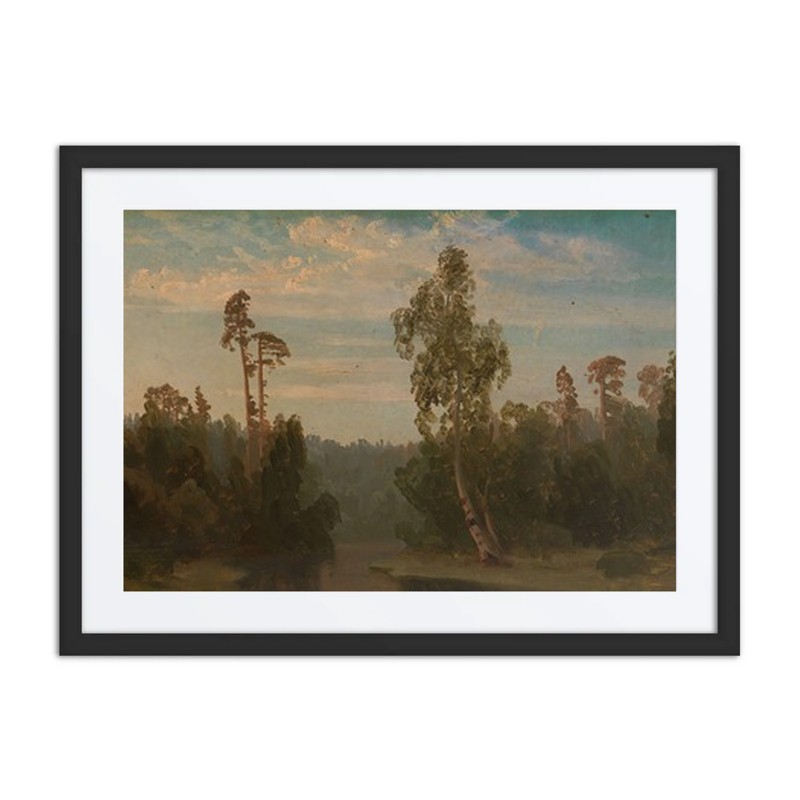 Landscape Study with a Lake