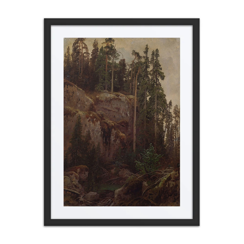 Landscape Study with a Precipice