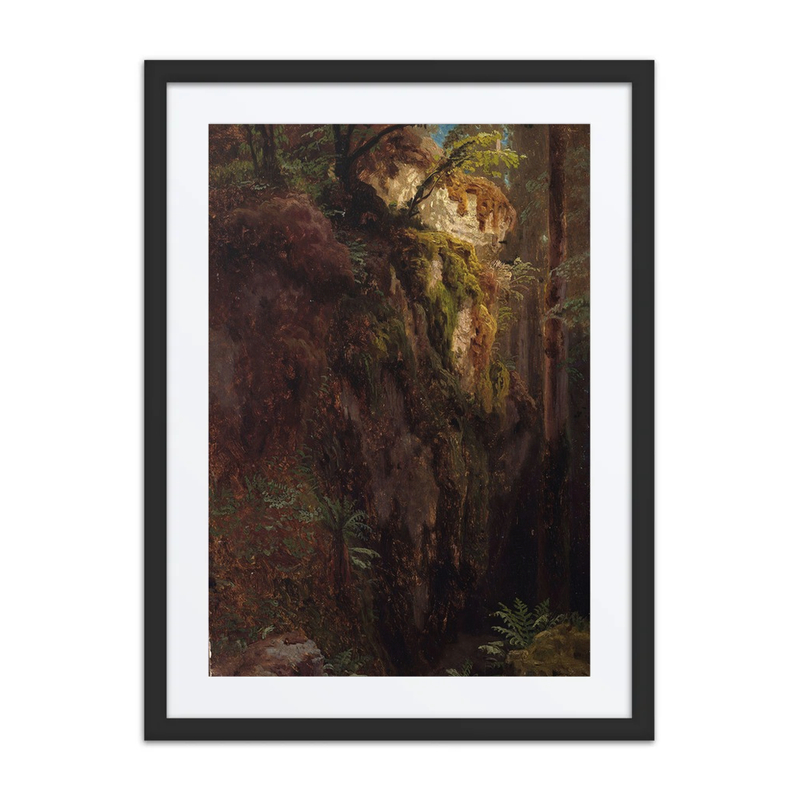 Landscape Study with a Ravine