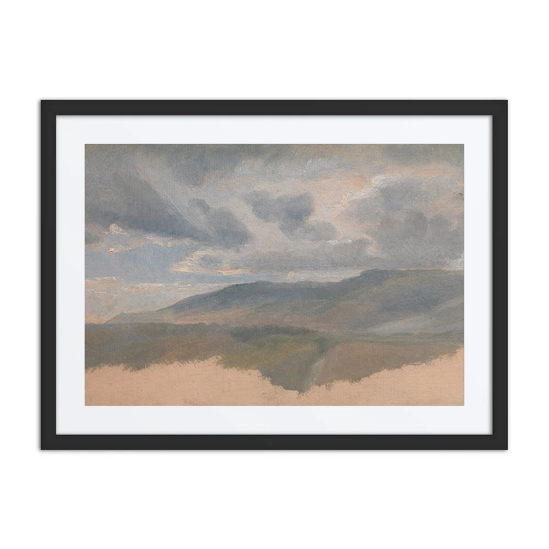 Landscape Study with Clouds