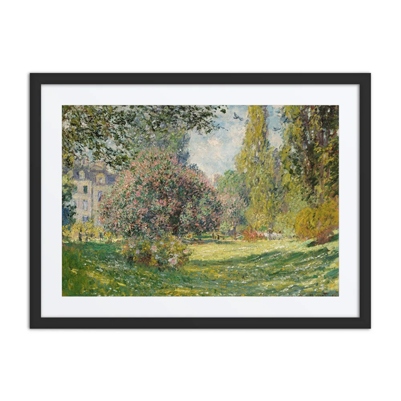 Landscape; the Parc Monceau