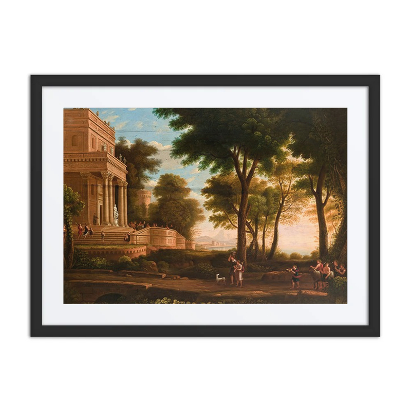 Landscape with a Classical Structure