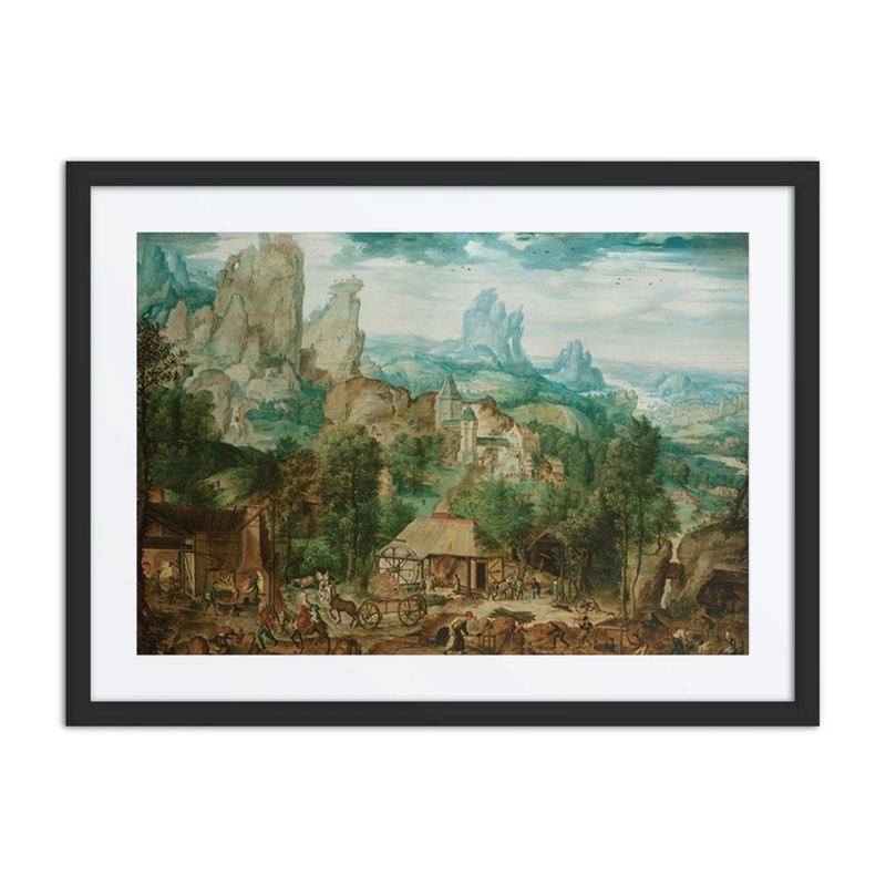 Landscape with a Foundry