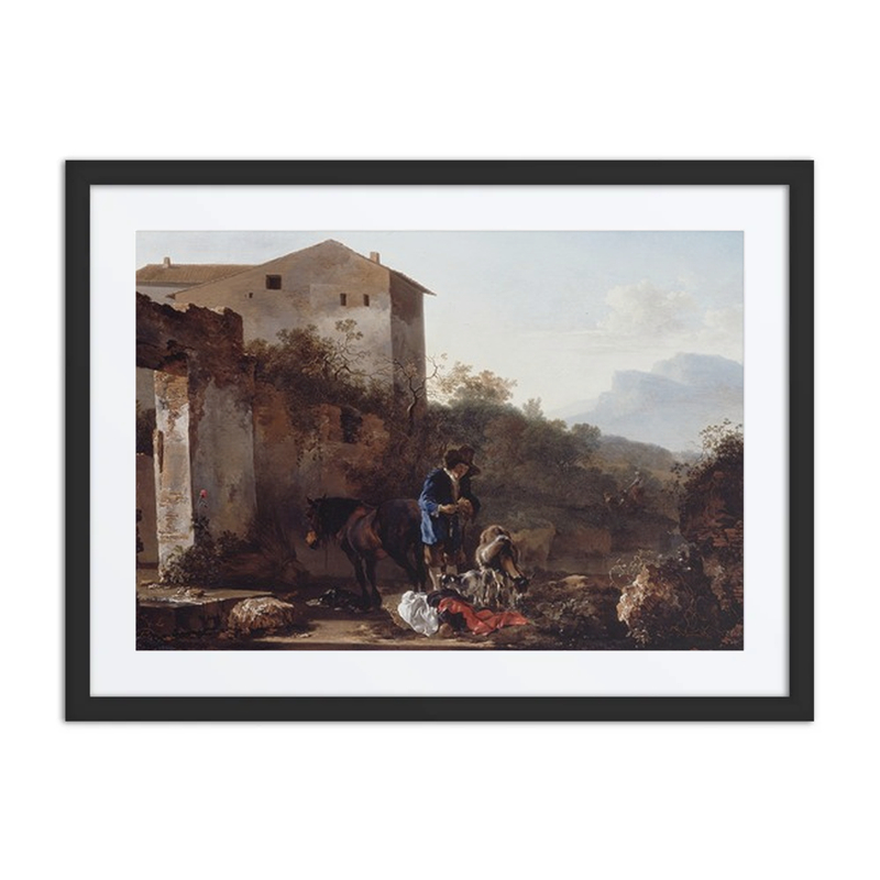 Landscape with a Goatherd