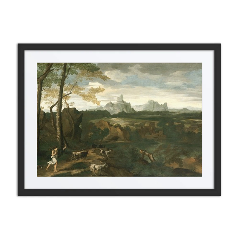 Landscape with a Herdsman and Goats