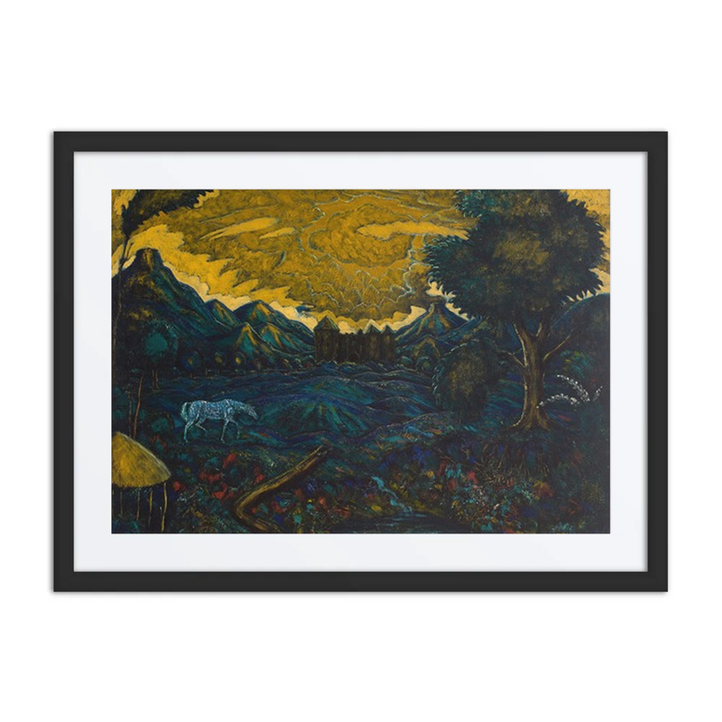 Landscape with a Horse