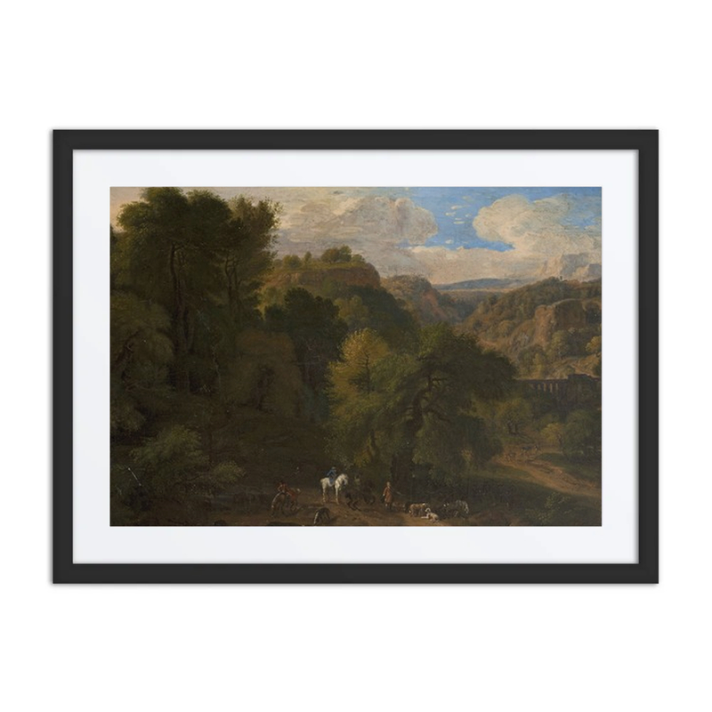 Landscape with a Hunting Scene