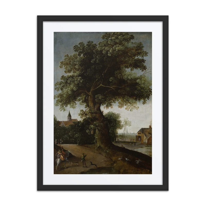 Landscape with a Large Tree