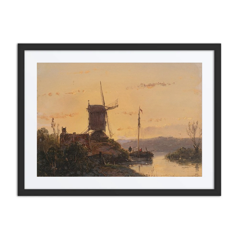 Landscape with a Mill