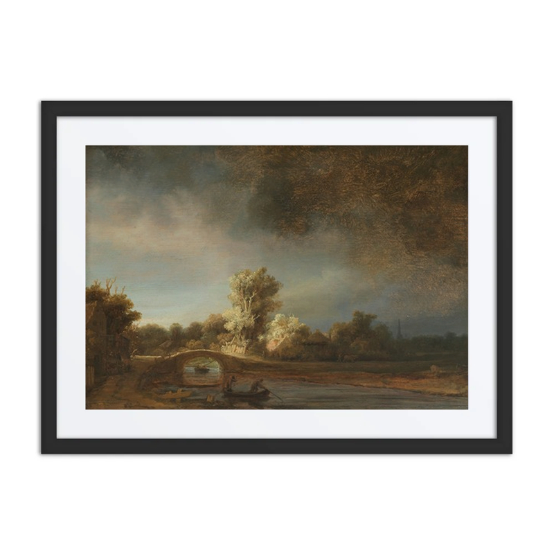Landscape with a Stone Bridge