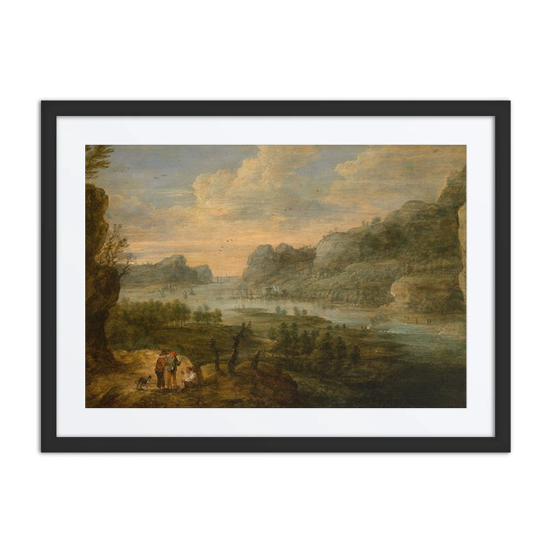 Landscape with a Sunset