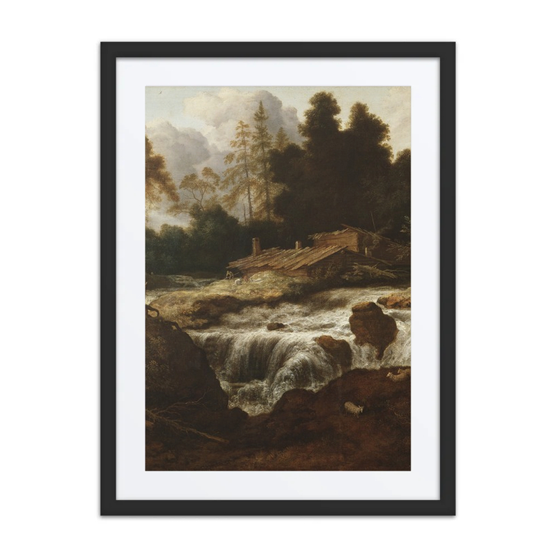 Landscape with a Waterfall