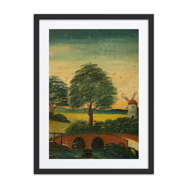 Landscape with a Windmill and a Bridge