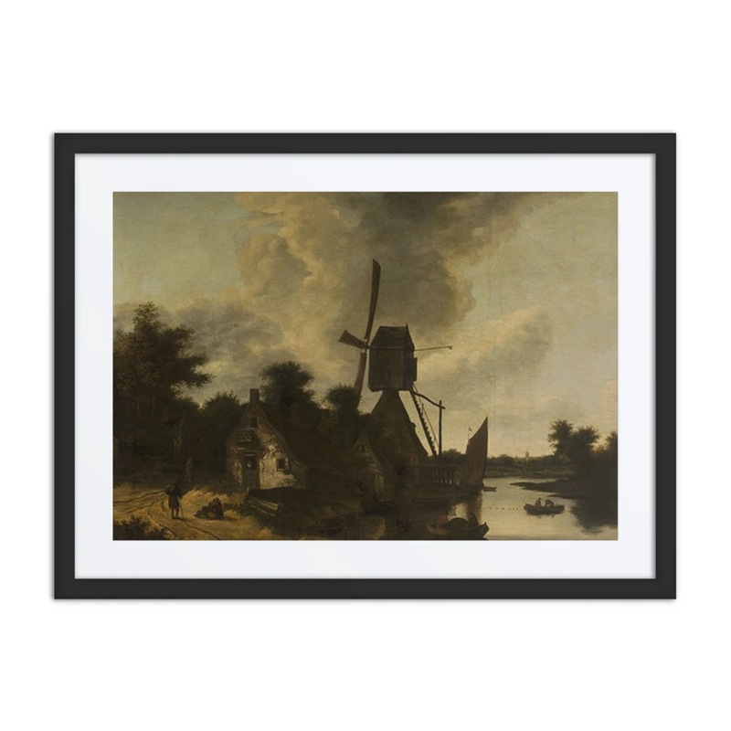 Landscape with a Windmill
