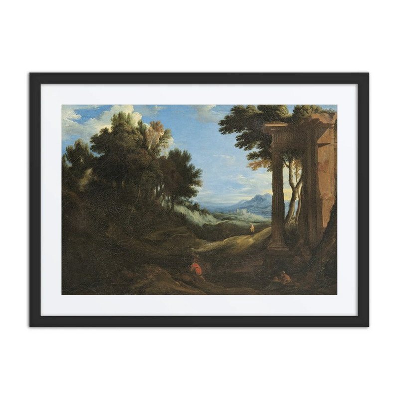 Landscape with Antique Ruins