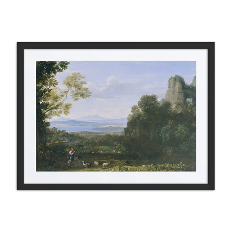Landscape with Apollo and Mercury