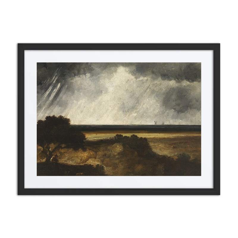 Landscape with Approaching Storm