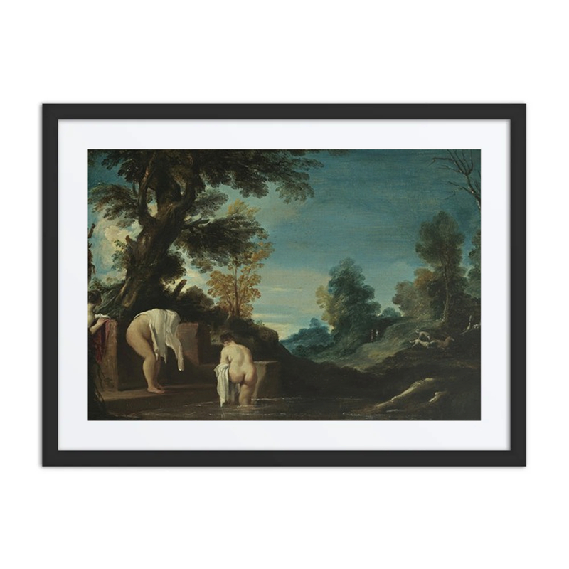 Landscape with Bathing Women
