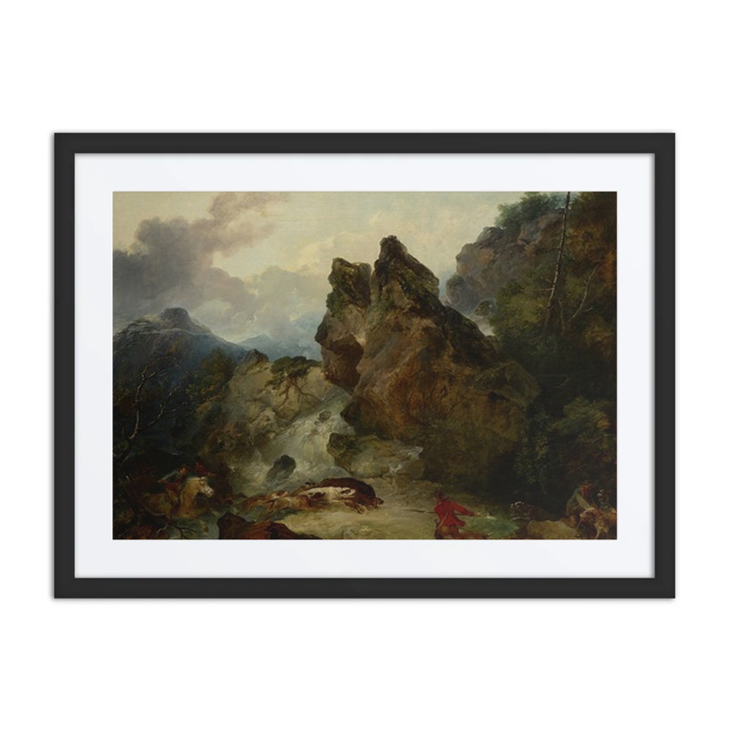 Landscape with Boar Hunt