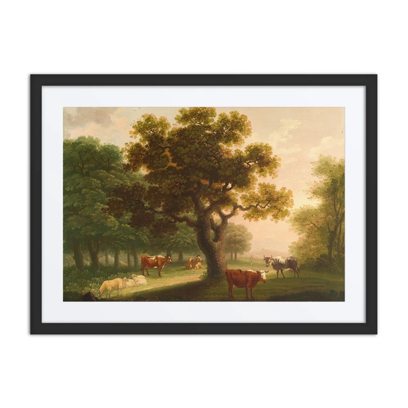 Landscape with Cattle and Sheep