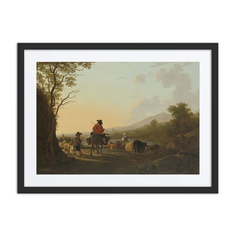 Landscape with Cattle Driver and Shepherd
