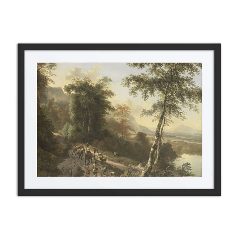 Landscape with Cattle Drivers