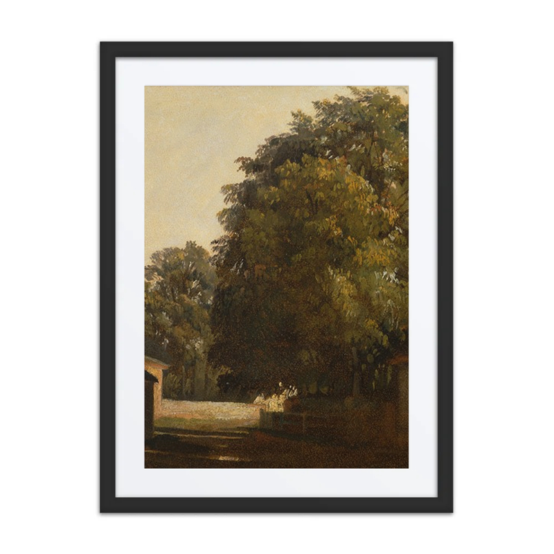 Landscape with Chestnut Tree
