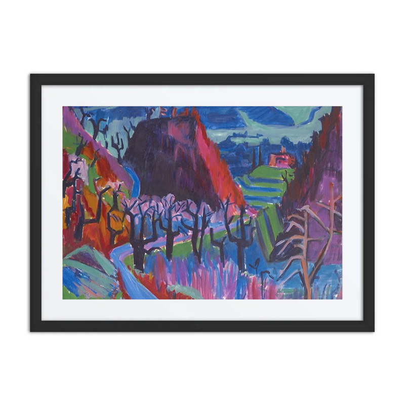Landscape with Chestnut Trees