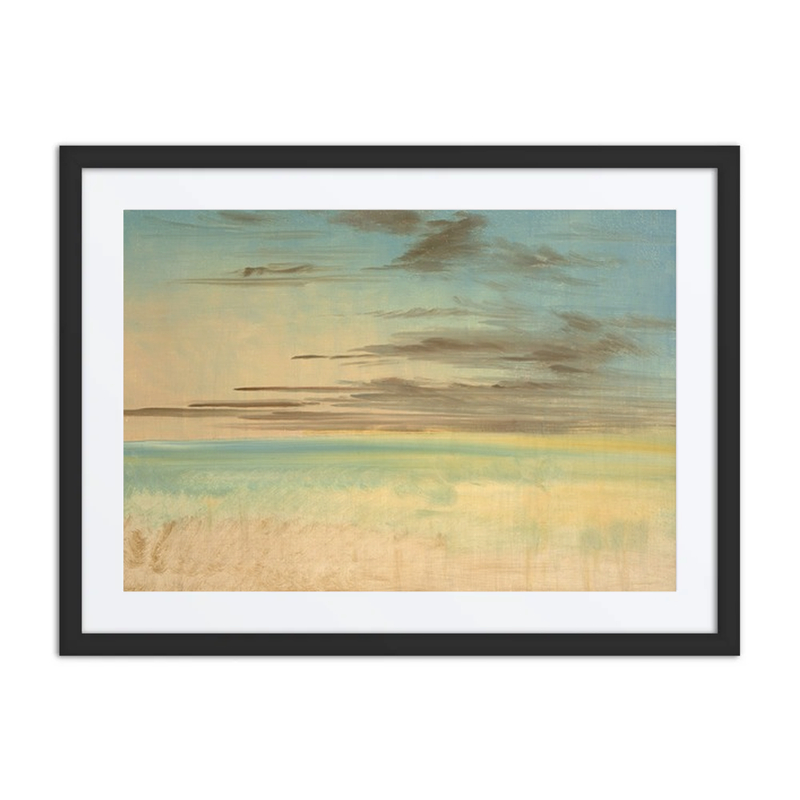 Landscape with Clouds and Sea