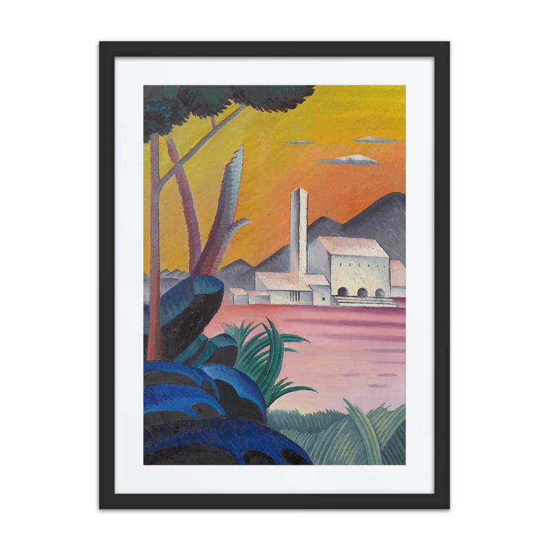 Landscape with Contrasting Tree Forms, II