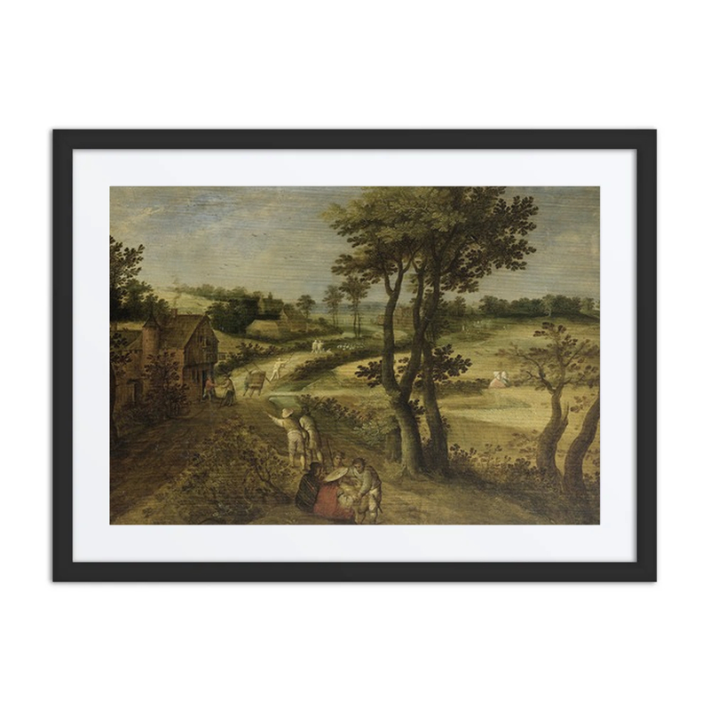 Landscape with Corn Fields