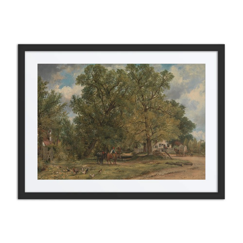 Landscape with Cottages