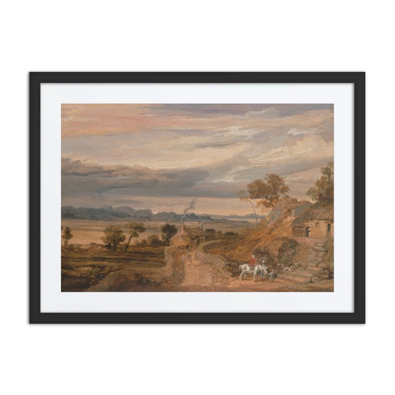 Landscape with Cottages