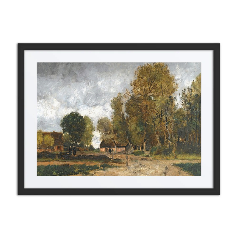 Landscape with Cottages