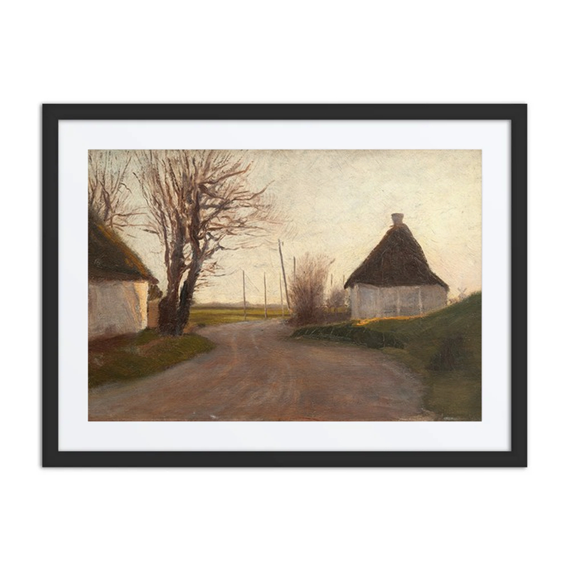 Landscape with Cottages
