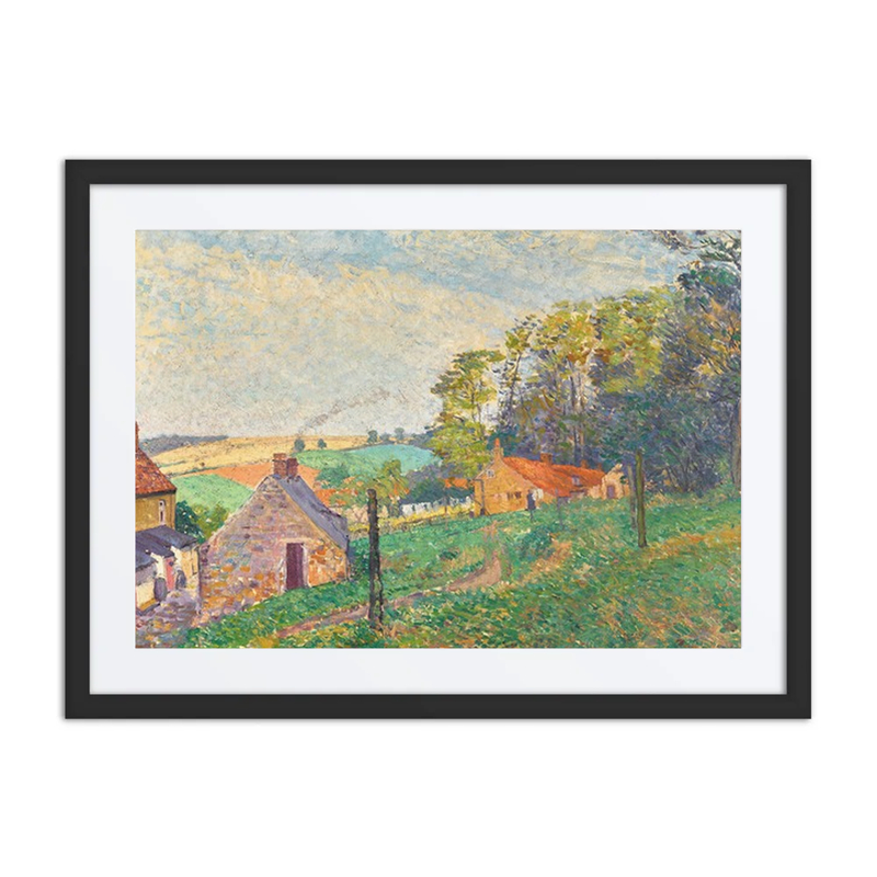 Landscape with Cottages