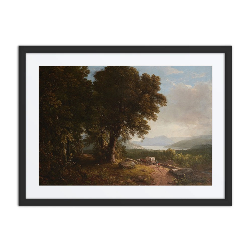 Landscape with Covered Wagon