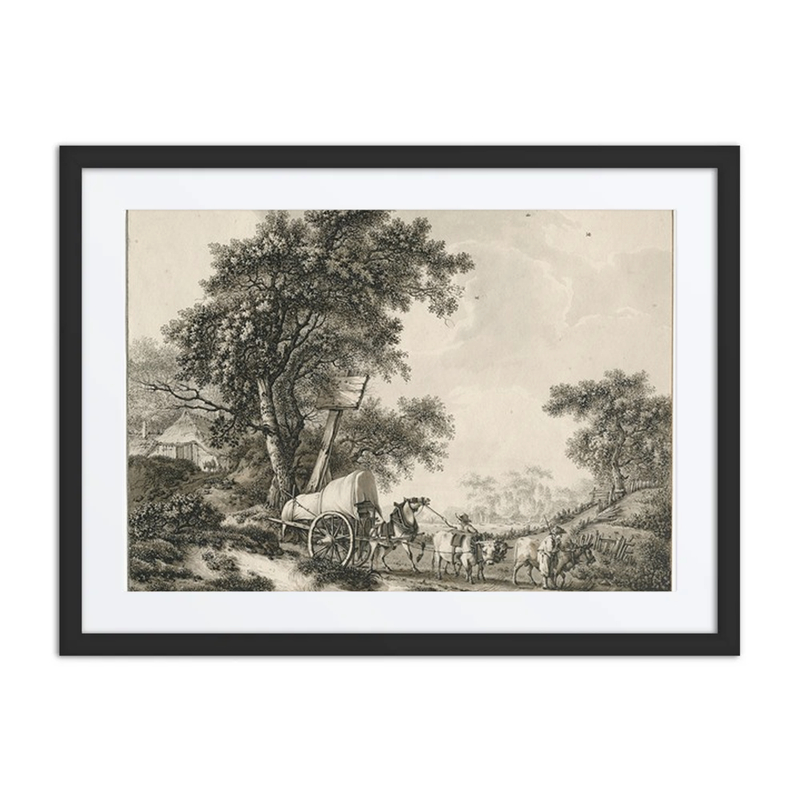 Landscape with Covered Wagon