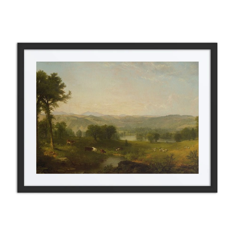 Landscape with Cows and Sheep