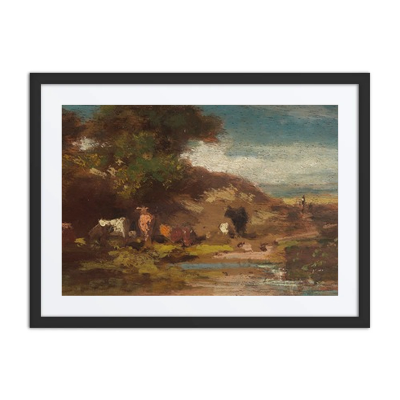 Landscape with Cows